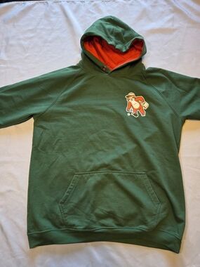 San Jose Slow Rollers Hoodie Green Pullover Baseballism Men’s M